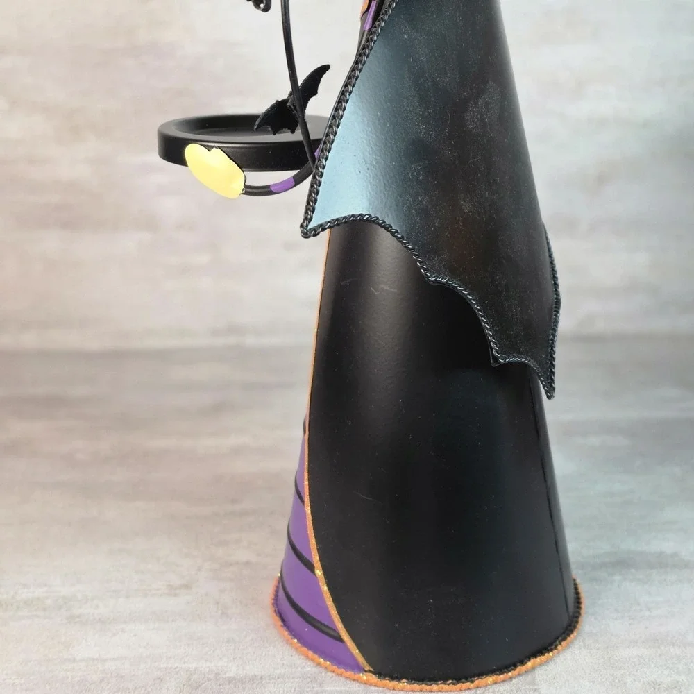 PartyLite Abracadabra Witch & Dracula Batcula Vampire Bats Candle Holder SET - Picture 7 of 16
